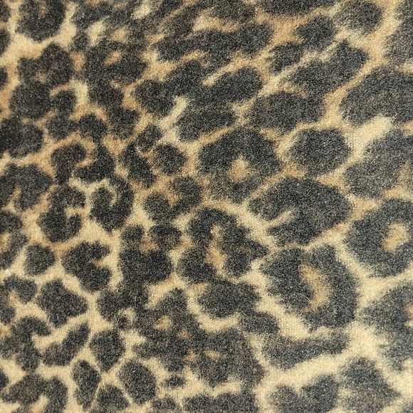 Talbots 0P Animal Print Wool Pencil Skirt - Picture 2 of 5